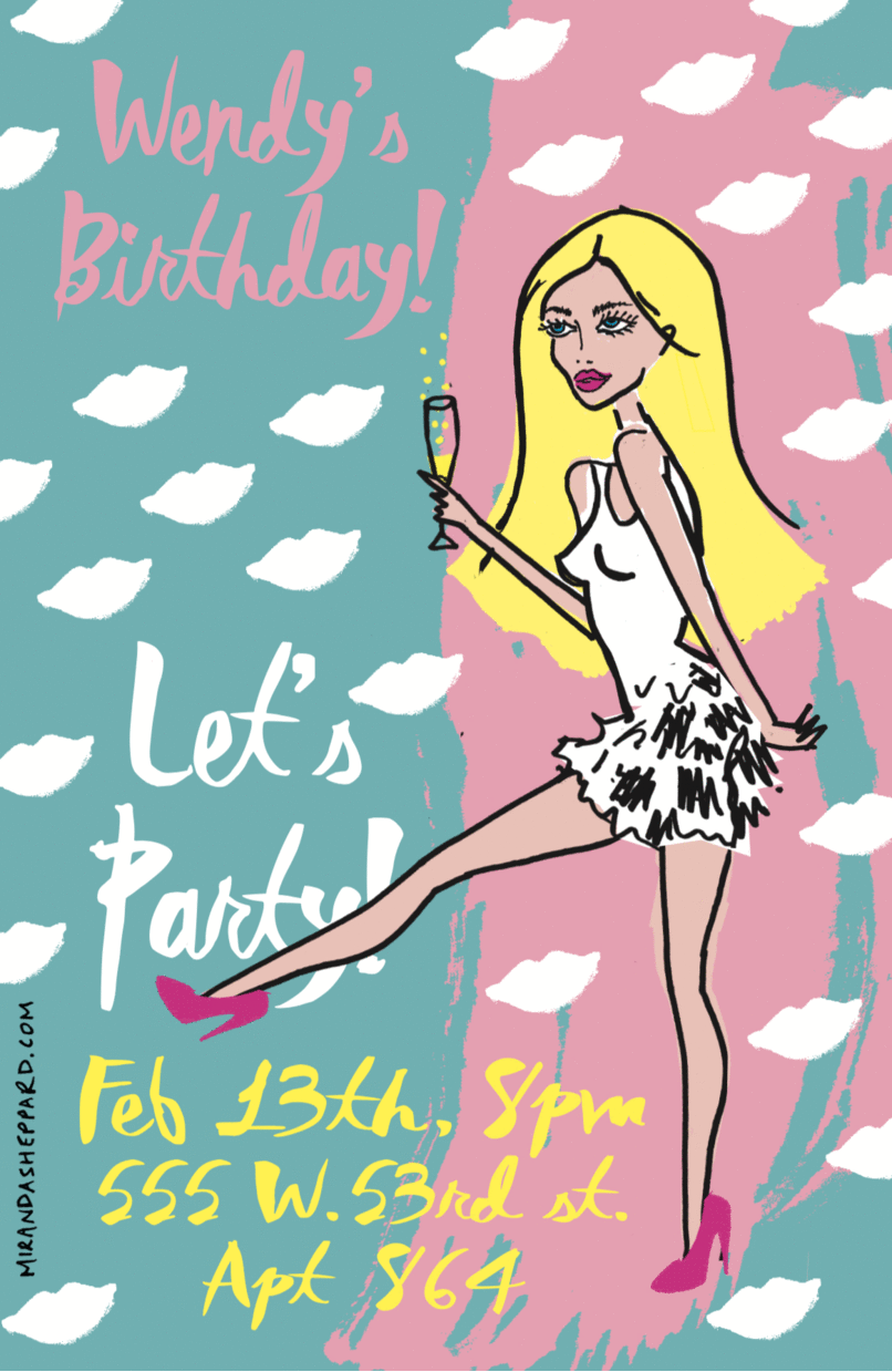 Birthday with a "Miranda Flair"